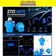 10PCS ORIGINAL SAXO 2721MFX T5 Blue Socket Dashboard Meter Panel Bulb
