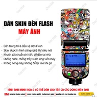 Flash Design Image Skin TT685,V1s,V860III,AD200,AD200Pro,AD200 Pro II | Easy to Apply CNC Cutting Mo