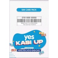 SIM CARD YES PREPAID ( RM5 FREE ) MNP KEKAL NUMBER LAMA, NEW NUMBER
