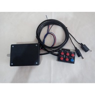 TOMBOL 6-Sound Siren Full Button Whelen Siren Horn Siren Motorcycle/ Car Rescue Ambulance Siren