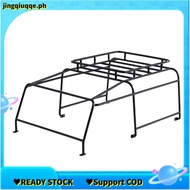 Metal Steel Roof Rack Roll Cage Luggage Tray for 1/10 RC Crawler Car RC4WD Gelande II G2 Defender D9
