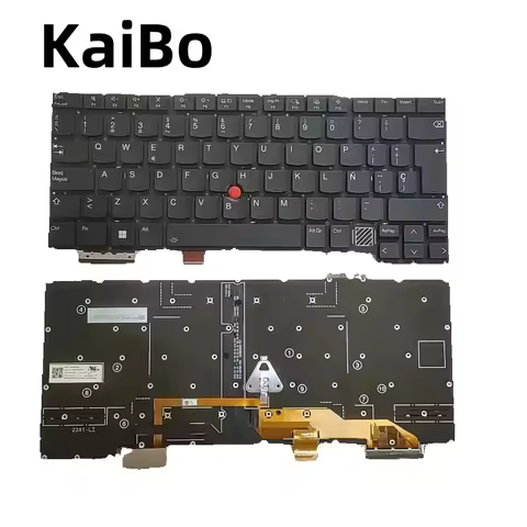 New Spanish For Thinkpad YOGA X1 C Backlight Black Notebook Laptop Keyboard SG-3420-2EA P/NO.21K9005