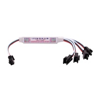 Mini TTL Bộ khuếch đại tín hiệu LED Repeater 3pin 1 đến 2/4/8 cho ws2812b ws2811 sk6812 địa chỉ rgbi