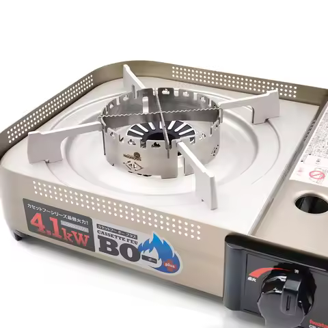 Camping Windshield Stove Accessories for Iwatani CB-AH 41-F Suitable for Stainless Steel Windproof R