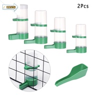 CAUSI 2Pcs Feeding Equipment Budgie Aviary Cage Clip Practical Food Utensils Food Feeder