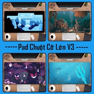 Touchpad, Mouse pad, Mouse pad, Large Mouse pad With Smooth Surface speed size 90x40x0.3cm Ver.3