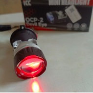 ICC biled mini H4 0CP yellow laser 35 Watt low beam 25 watt already available DEVIL eye for motorbik