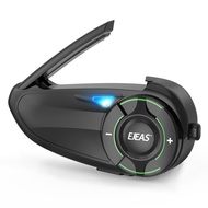 EJEAS Q8 Motorcycle Wireless Helmet Bluetooth 6-Ways Mesh Intercom Headset for 6 Riders