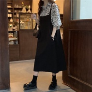 【M-5XL 40-150KG】300Plus Size Leopard Print Shirt for Women, Salt Style Strap Dress for Plus Size MM 