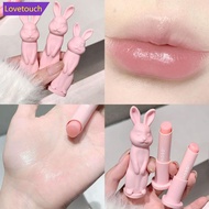 LOVETOUCH Moisturizing Lip Balm Cute Rabbit Hydrating Anti Cracking Lipstick Dead Skin Smoothens Lip