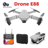 Mainan Drone E88 4K Camera Drone Kamera E88 Pro Dual Camera Mini Drone