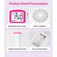 Fetal heart rate monitor for household use to listen to baby's heartbeat and fetal heart rate