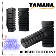 YAMAHA RS 100 Motorcycle Front Footrest RUBBER universal Color Black Motorcycle Accessories