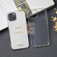 Premium Clear Case Bening 2.0mm Transparent Softcase for iphone 15 iphone 15 Plus iphone 15 Pro ipho
