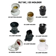 E27/B22 Lamp Holder / Battern Holder / Wedge Holder / BC Adaptor / Angel Holder