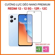 Redmi 12, 12 5G, 12R, 12C tempered 9H+