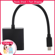 Henye Mini To VGA Adapter Male Female Display Port Signal Source Receiving C