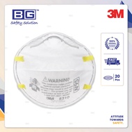 (20 Pcs) 3M 8210 N95 Particulate Respirator  / Haze Mask / Dust Mask / Dosh Sirim Approved