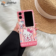 JieHui เหมาะสำหรับ OPPO Find N2 flip Sanrio + จี้ Smooth IMD เคสโทรศัพท์มือถือแฟชั่น