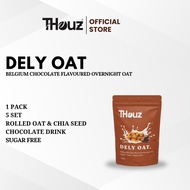 T-Houz Dely Oat Overnight Oat Berperisa Coklat Balgium
