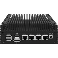 CWWK Mini PC Intel N Series 4-core N100 Fanless Mini Host Soft Route. (Barebone) CWWK Mini PC Intel