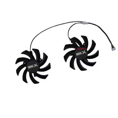 2Pcs/Set FDC10H12S9-C,VGA Video Card Fan,For PNY RTX 4070 VERTO Dual Fan,Sapphire HD6850 HD6970,cmp