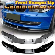 Car Front Bumper Lip Splitter For BMW 1 Series E81 E82 E87 E88 LCI Standard 2008-2011 Diffuser Lower