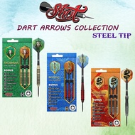 SHOT Talisman Mystic Scimitar Steel Tip Dart Darts Set Arrows