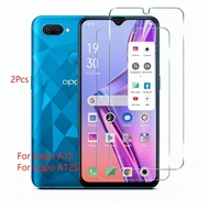 TEMU ฟิล์มกระจกกันรอย 9H ความละเอียดสูง 2 ชิ้น สำหรับ OPPO U Slot, ใช้ได้กับ OPPO A12/A12S