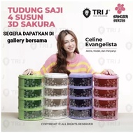 4-tier food cover thickerTRILINS, multi-layer cover, 1KG food storage container