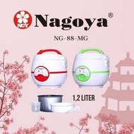 MAGIC COM RICE COOKER NAGOYA NG MC 88 MC88 1.2 LITER 2 IN 1 WARRANTY COOKING RICE STEAMING