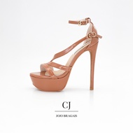 Jojo Bragais CJ Caramel 5.5-Inch High Heels | Pageant Heels | Platform Heels