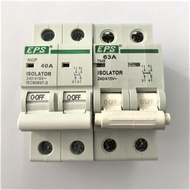 EPS 40A & 63A 2 POLE ISOLATOR / ISOLATING SWITCH DISCONNECTOR