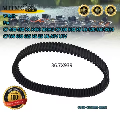 High Quality V-Belt for CF 400 450 X4 X450 500AU CF188 500 X5 U5 520 550 X550 CF196 600 625 X6 Z6 U6