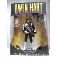 Jazwares AEW King of Harts Owen Hart Wrestling Action Figure