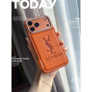 For iPhone 17 16 16 Plus 16 Pro Max 15 14 13 12 11 Pro Max Fashion Leather  phone Case