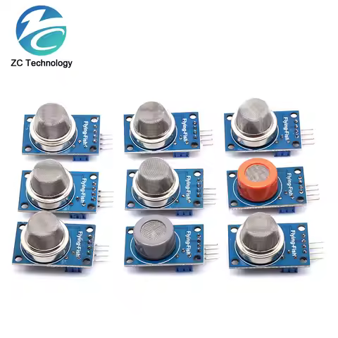 MQ-2 MQ-3 MQ-4 MQ-5 MQ-6 MQ-7 MQ-8 MQ-9 MQ-135 Detection Smoke methane liquefied Gas Sensor Module f