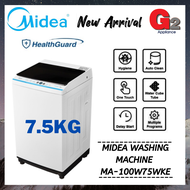 MIDEA AUTO WASHING MACHINE 7.5KG/8.5KG/9.5KG - MIDEA WARRANTY MALAYSIA