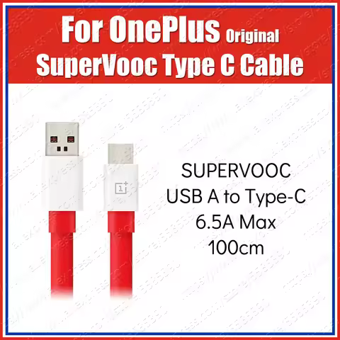C201A OnePlus Original SUPERVOOC USB Type A to Type C Cable 100cm For OnePlus 10 Pro 13R Ace 5 Ace 2