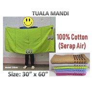 Tuala Mandi Dewasa 3060 / Bath towel - 100% cotton - 1pc