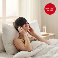 Migraine Ease Gel Ice Cap - Cold Gel Pack for Head and Face Therapy with Hot Compress Pouch for Mens