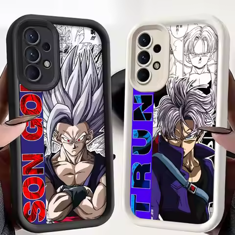 Soft Shell Case for Samsung Galaxy A51 A35 A73 A55 A15 A52 A53 A72 A71 A25 A54 A06 Dragon Ball Trunk