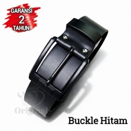 [GENUINE LEATHER] Men's Leather Belt Men's Leather Belt Genuine Cowhide Buckle Jumbo