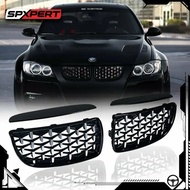 Bmw e90 diamond grill mid silver 2005-2008 BME90-FG06