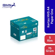 Paper One HVS A4 Paper 75 Gsm Thick Size 1 Box Contains 5 Reams Original