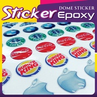Sticker Custom Epoxy_3D Sticker_Dome Sticker_Emboss Sticker_Emblem
