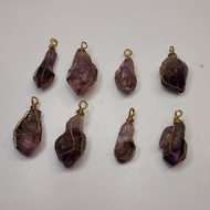 超級七原石吊咀繞銅線 - 能量水晶