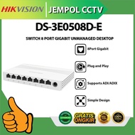 HIKVISION DS-3E0508D-E SWITCH 8 PORT GIGABIT UNMANAGED DESKTOP
