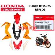 💯Original Honda RS150 v2 REPSOL TRICO Cover Set Body Set + Graphic (06900-K56)+(86000-K56) #Semangat