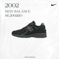 Daigou ▸ New Balance Black NB 2002R Suede Men Women Couples ML2002RO Retro Sneakers XEAJ